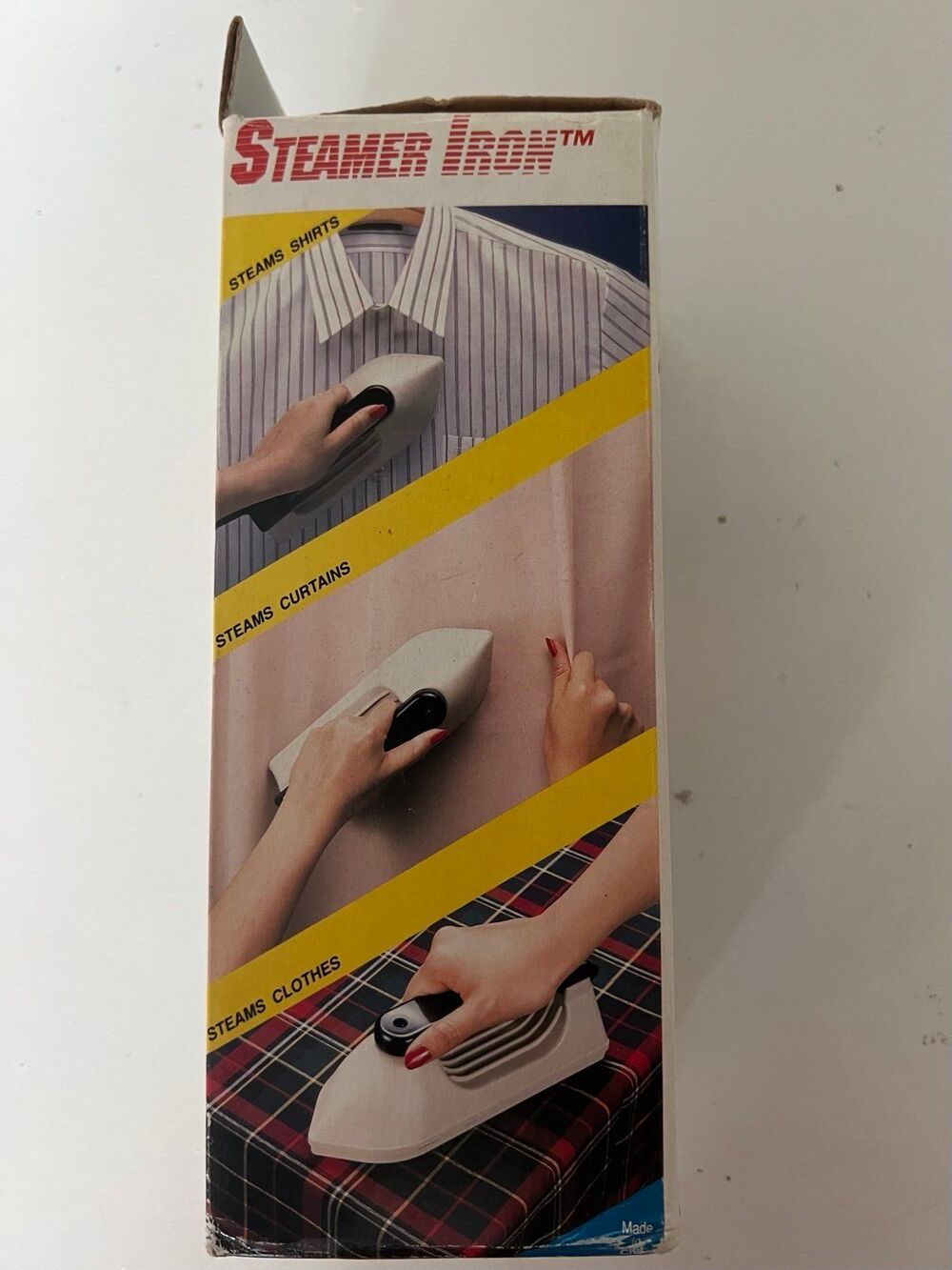 BNIB As Seen on TV Deadstock 1980s Handheld Clothing Steamer Iron - Picture 3 of 5